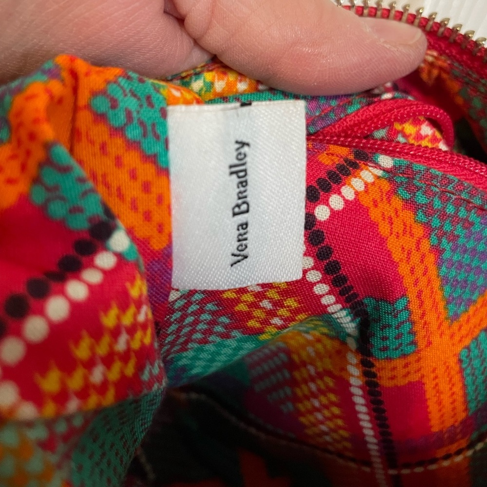 Vera Bradley retired Summer 2017 ‘Rumba’ mini Vivian crossbody bag EUC - Picture 10 of 13
